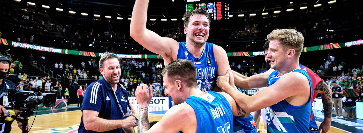 Luka Doncic's historic triple-double leads Slovenia to first-ever Olympics  - Eurohoops
