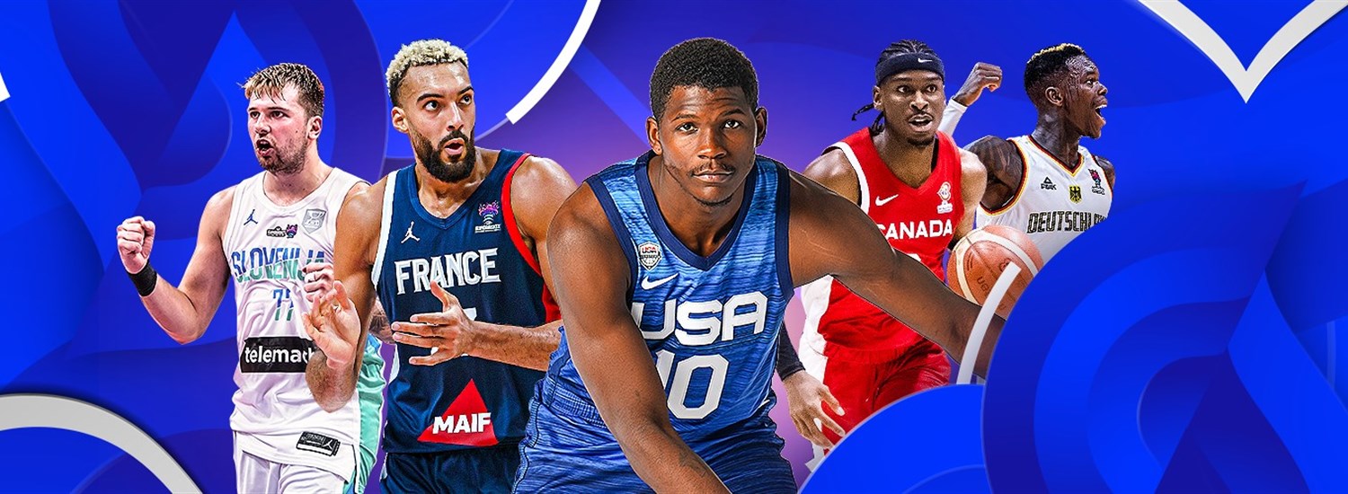 Record 55 NBA players on rosters for FIBA Basketball World Cup