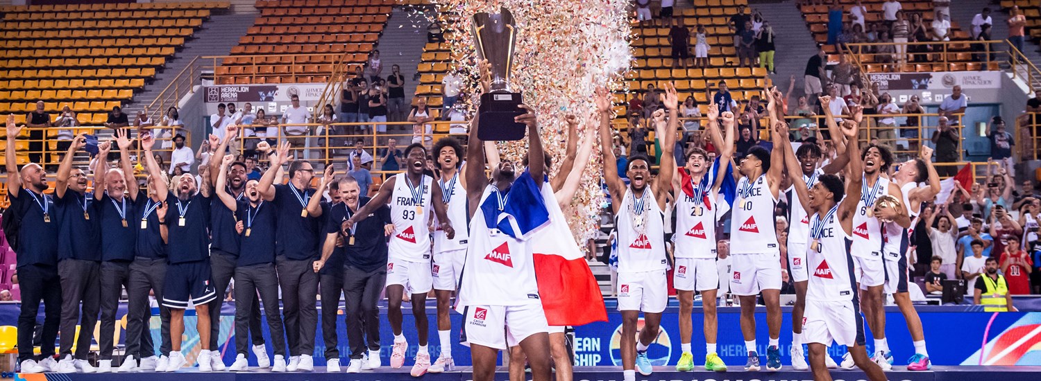 France triumph at the FIBA U20 European Championship 2023 - FIBA U20 ...