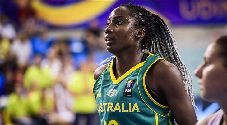 Double-double for Ezi Magbegor (18 PTS / 10 REB) in Australia's win vs. Hungary