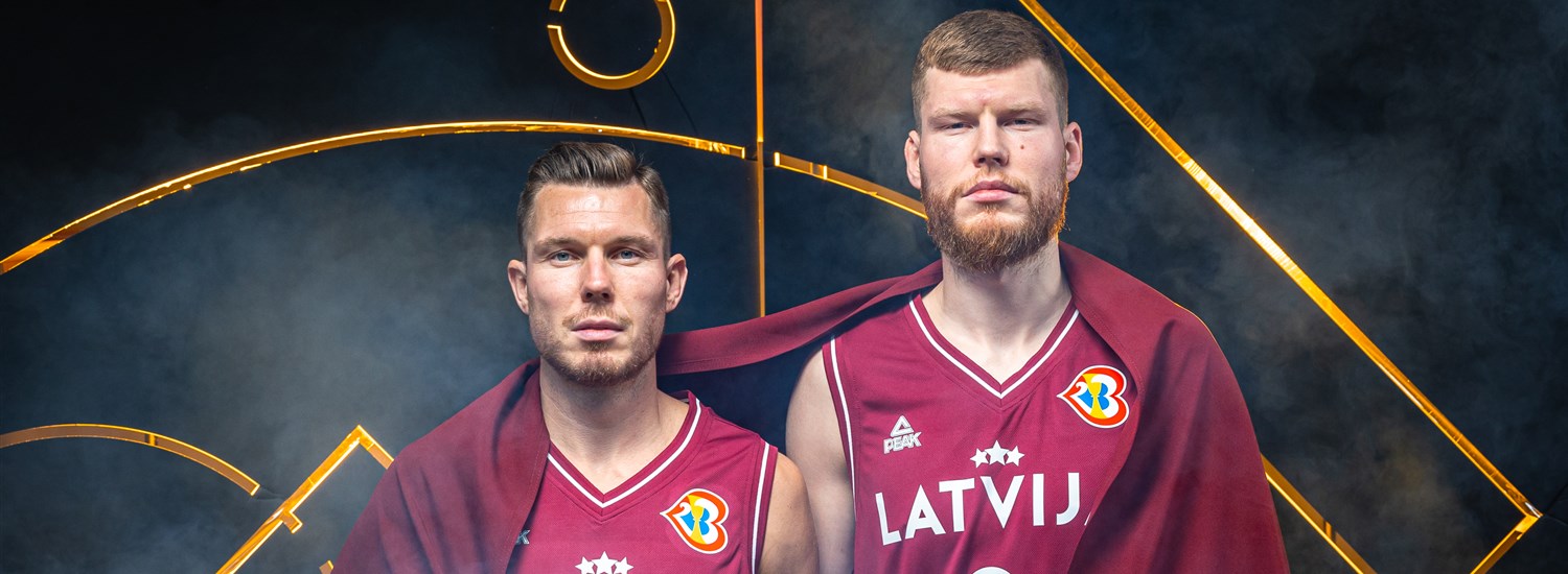 Brāļi Bertāni Latvijā piedzīvo savu Pasaules kausa sapni – FIBA ​​Pasaules kausu basketbolā 2023