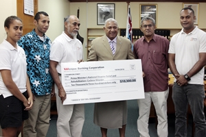 Basketball Fiji Winston Appeal Donation