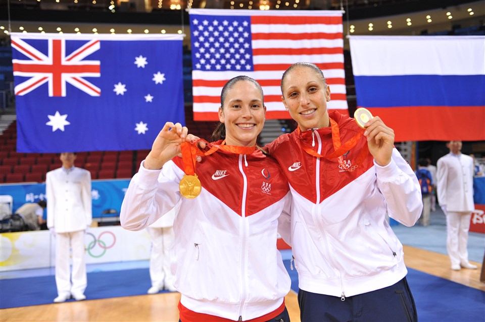 Sue Bird, Diana Taurausi win 5th gold medal as USA dominates Japan
